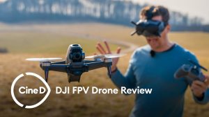 DJI FPV Combo – First-Person View Drone UAV Quadcopter with 4K Camera, S Flight Mode, Super-Wide 150° FOV, HD Low-Latency Transmission, Emergency Brake and Hover, Gray