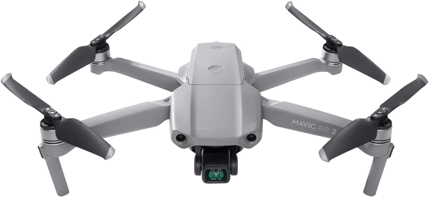 DJI Mavic Air 2 – Drone Quadcopter UAV with 48MP Camera 4K Video 8K Hyperlapse 1/2" CMOS Sensor 3-Axis Gimbal 34min Flight Time ActiveTrack 3.0 Ocusync 2.0, Gray