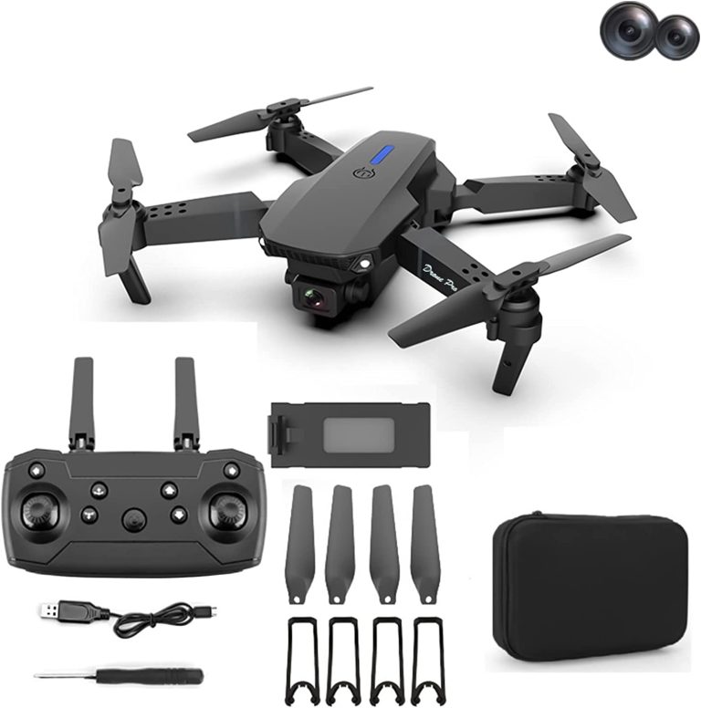 Mini Drone with Camera – 1080P HD FPV Foldable Drone Remote Control Toys Gifts For Boys Girls With Mode 1 Key Start