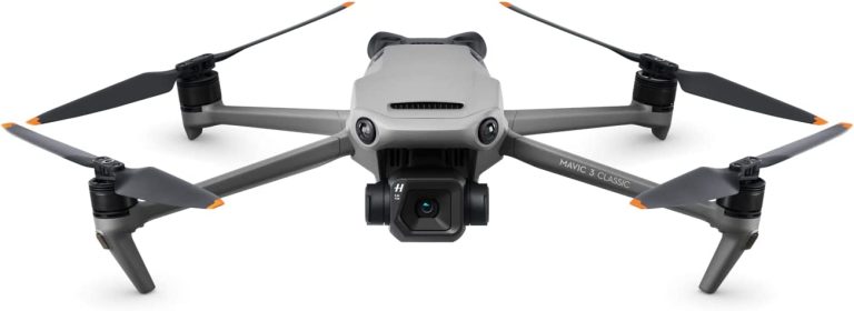 DJI Mavic 3 Classic (Drone Only), Drone with 4/3 CMOS Hasselblad Camera for Professionals, 5.1K HD Video, 46-Min Flight Time, Omnidirectional Obstacle Sensing, Remote Controller Sold Separately