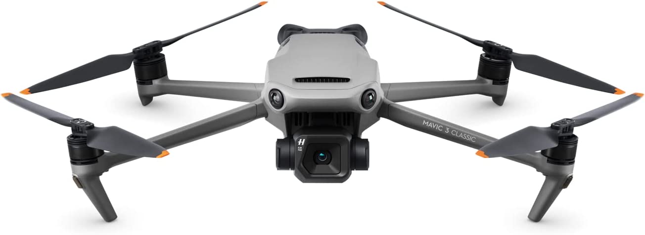 DJI Mavic 3 Classic (Drone Only), Drone with 4/3 CMOS Hasselblad Camera for Professionals, 5.1K HD Video, 46-Min Flight Time, Omnidirectional Obstacle Sensing, Remote Controller Sold Separately