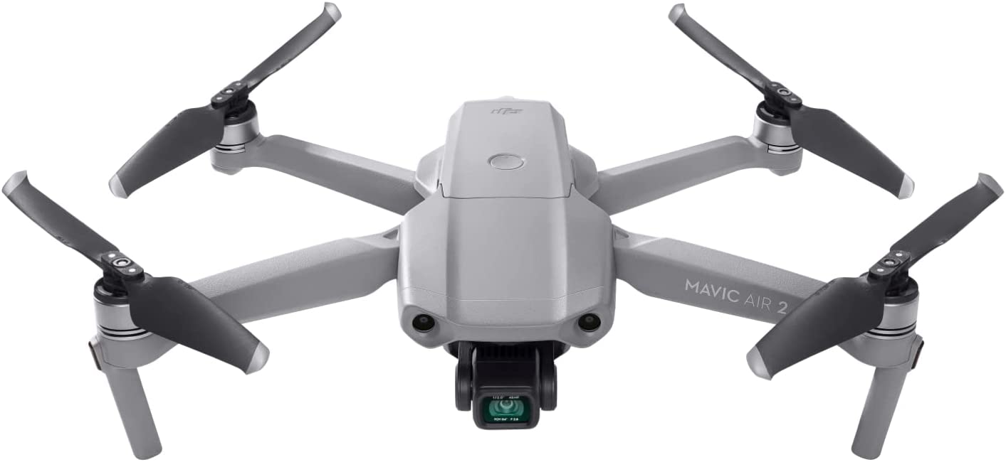 DJI Mavic Air 2 Fly More Combo – Drone Quadcopter UAV with 48MP Camera 4K Video 8K Hyperlapse 1/2" CMOS Sensor 3-Axis Gimbal 34min Flight Time ActiveTrack 3.0 Ocusync 2.0, Gray