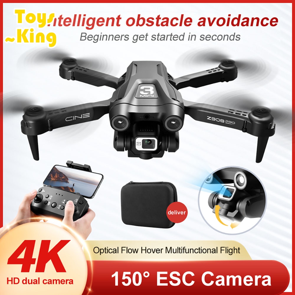 2022 New Z908 Pro Drone 2.4G WIFI mini drone 4k Profesional Obstacle Avoidance Helicopter Remote Control Quadcopter RC Dron