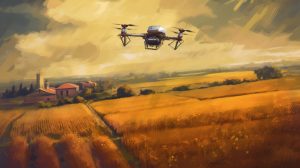The agriculture industry uses drones for precision farming, including crop monitoring, irrigation management, and soil analysis