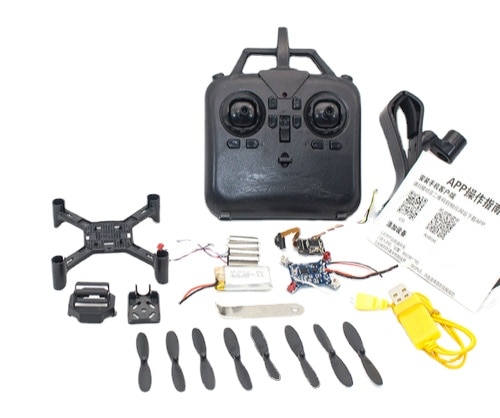 Educational DIY RC Quadcopter Drone Full Kit With Hovering Camera