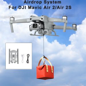 For AIR 2S Payload Drone Airdropper Clip Delivery Transport Device Wedding Drone Fishing Bait Search for DJI Mavic air 2/air 2s