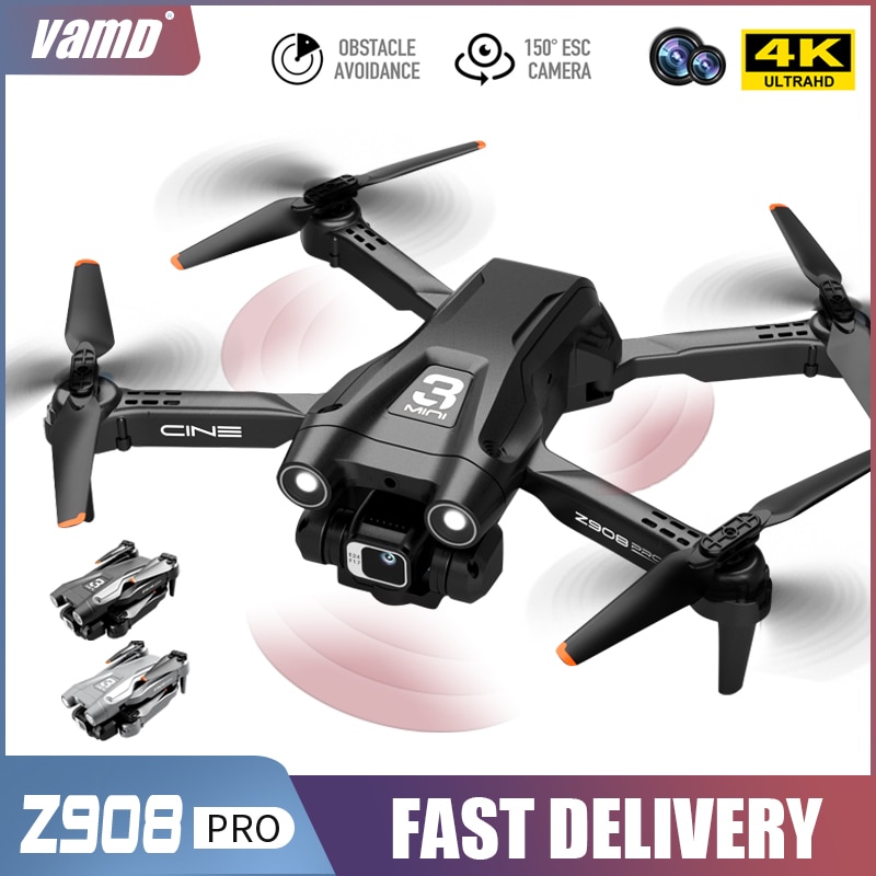 New Z908 Pro Drone 2.4G WIFI Mini Drone 4k Professional Obstacle Avoidance Helicopter Remote Control Quadcopter RC Drone Toy