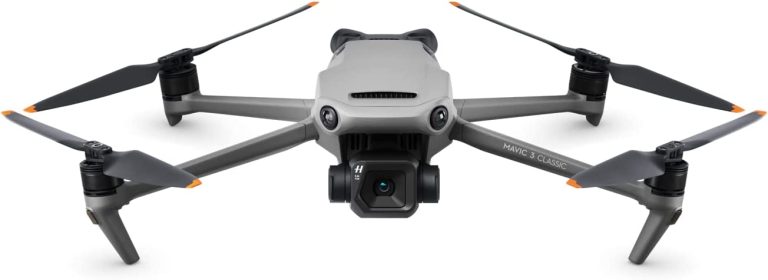 DJI Mavic 3 Classic, Drone with 4/3 CMOS Hasselblad Camera for Professionals, 5.1K HD Video, 46 Mins Flight Time, Omnidirectional Obstacle Sensing, 15km Transmission Range, Smart Return to Home