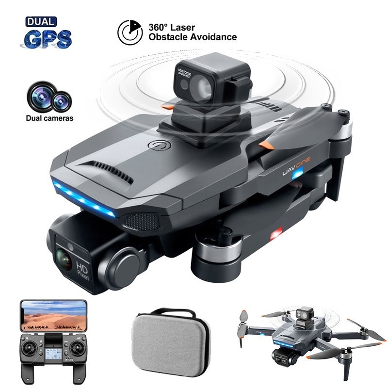 New K918 GPS MAX Drone 4K Professional Obstacle Avoidance 8K DualHD Camera Brushless Foldable Quadcopter RC Distance 1200M