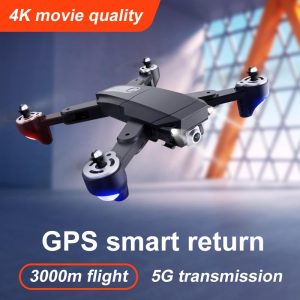 S604Pro RC Drone 4K 6K HD Camera Long Endurance Optical Flow Foldable RC Helicopter WIFI FPV Height Hold One Key Return