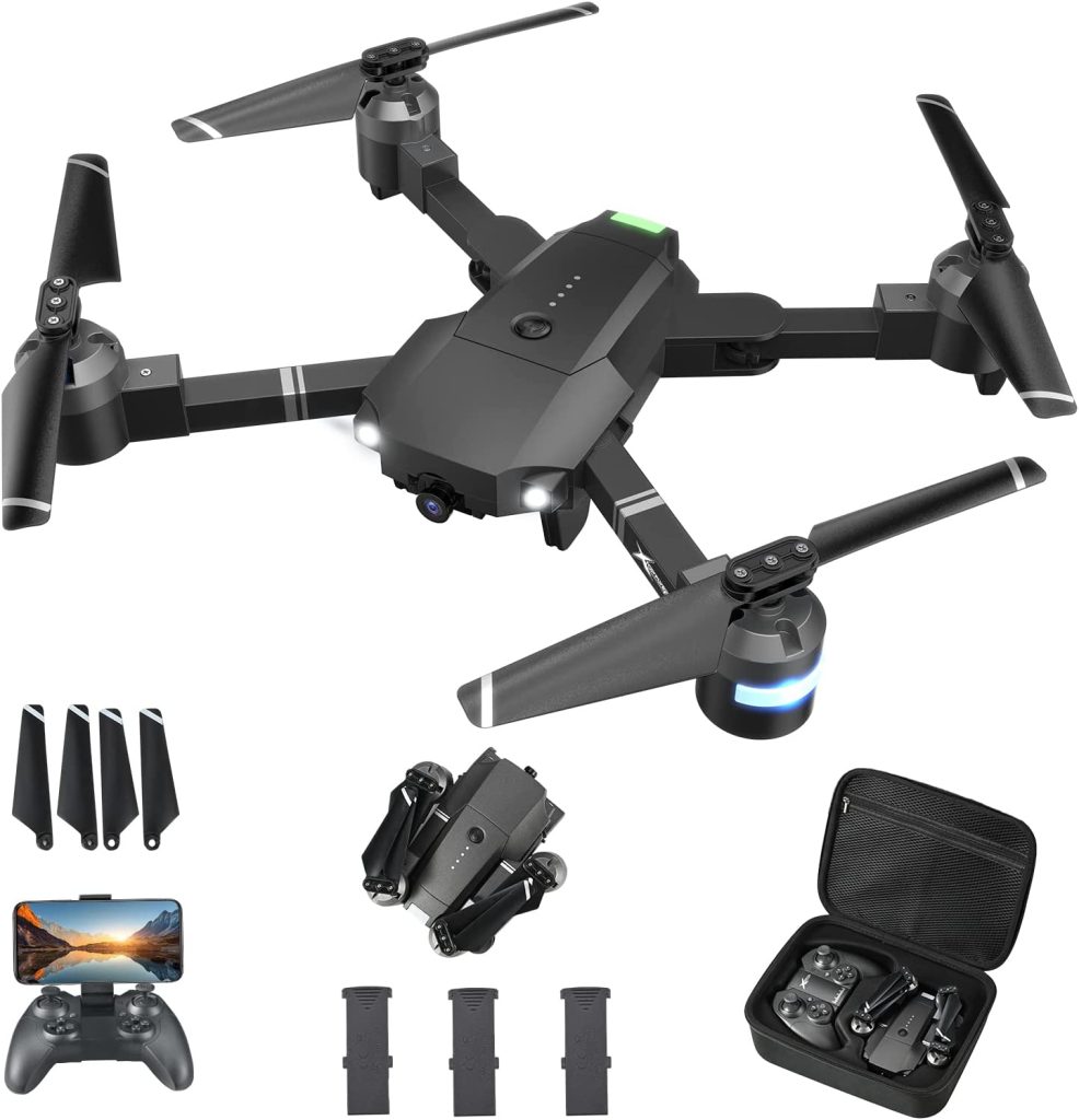 F417 Drone GPS avec caméra 4K pour adulte enfant,LED RGB objectif réglable électrique 90°,Drone F417 Drone GPS avec caméra 4K pour adulte enfant,LED RGB objectif réglable électrique 90°,Drone