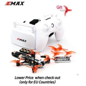 Emax Tinyhawk II 2 Freestyle RTF FPV Racing Drone Kit RunCam Nano2 37CH 25/100/200mW VTX 2S-FrSky Quadcopter With Goggle