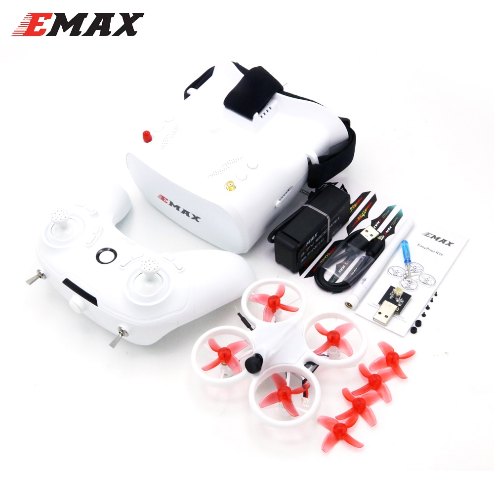 FPV Racing Drone,EMAX EZ Pilot 82MM Mini 5.8G With Camera Goggle Glasses RC Drone 2~3S RTF Version RC Toys Gift