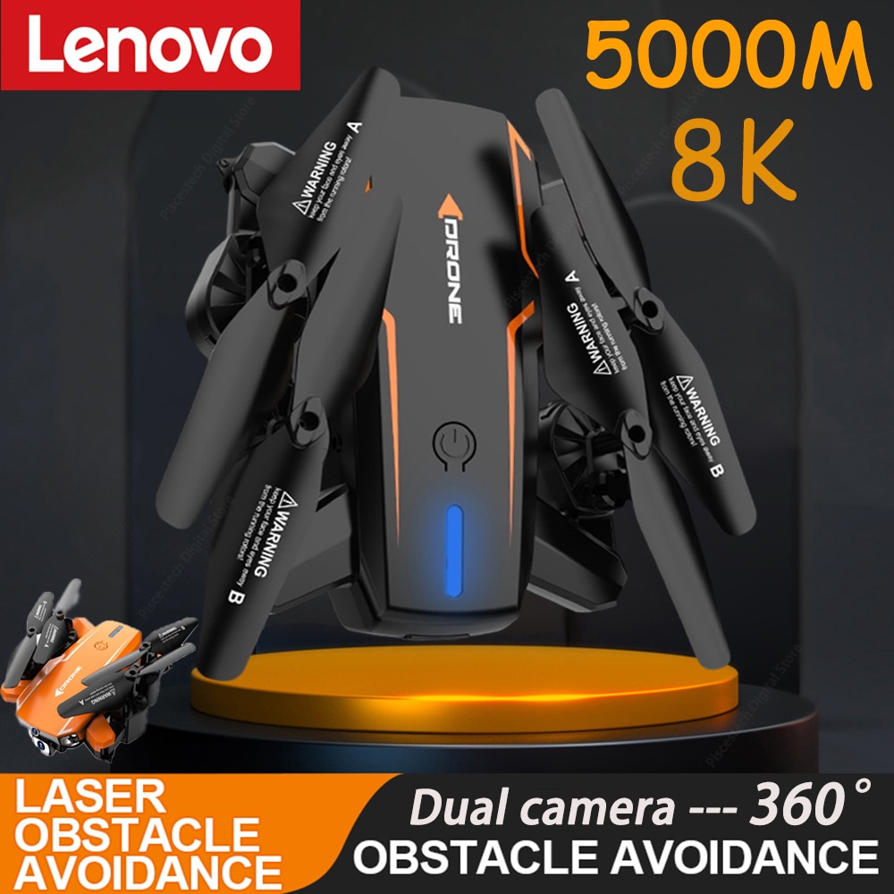 Lenovo R2s 8K 5G GPS Drone HD Dual Camera Aerial Obstacle Avoidance Remote Command Aircraft Four Axis Helicopter Distance 5000M