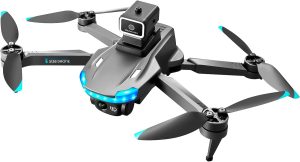 HK138 Drones With Camera For Adults 4k Hd Auto Return Intelligent Obstacle Avoidance One-Touch Take-Off And Landing Beauty Shot Dron (Black)