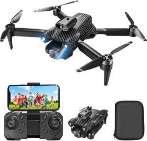 STEALTH BIRD 4K Drone for Adults Ultra Portable Lightweight Foldable High-end HD Drone, Fiber Body, Auto Return, Follow Me, Drone with Camera for Beginners. (complete built unit)