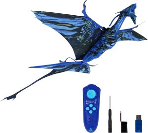 Zing Avatar Banshee – Remote Control Flying Smart Mini Drone-Tech Toy with Sounds – Great Starter RC Toy for Boys and Girls (Deluxe – Blue)