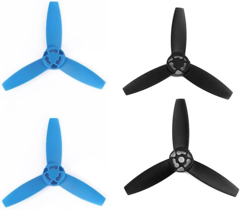 Airplane Model 2 Pair Main for Parrot Bebop Drone 3.0 Parrot Bebop Drone 3.0 Propellers Parrot Bebop Drone 3.0 Blades Accessories Wind Blade Component Black Wing Drone Parts