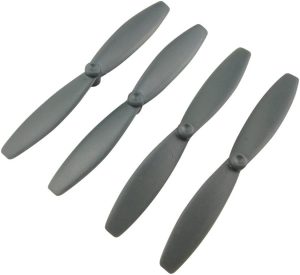 sea jump 4pcs propellers for Parrot Minidrone Parrot Mambo Parrot Swing Rolling Spider Props Blades Parts for Airborne Cargo Drone Airborne Night Drone Hydrofoil propellers Aperture 0.8mm,Gray