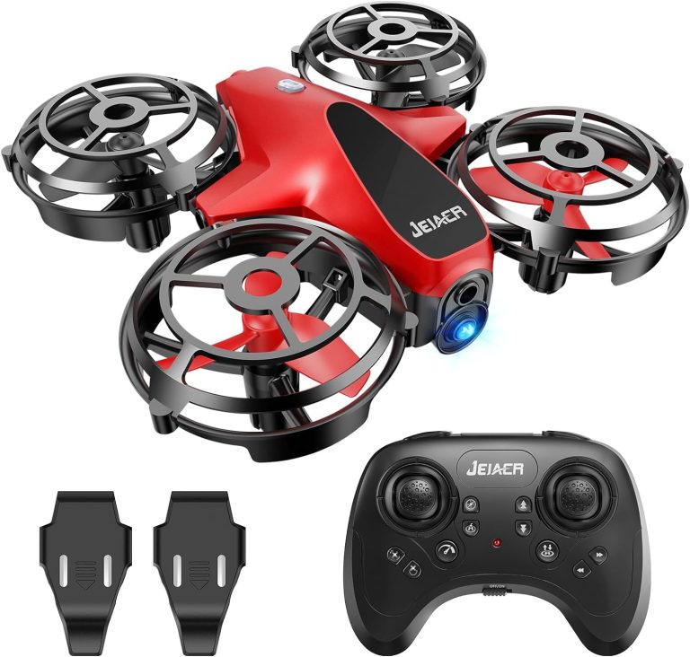 Drones for Kids,JEJAER Mini Drone – Kids Drone with 3D Flip, Auto Hovering,Rc Drone for Kids 8-12 with Headless Mode,Propeller Full Protect & 2 Batteries – Indoor Quadcopter,Great Flying Toys Gifts for Boys and Girls
