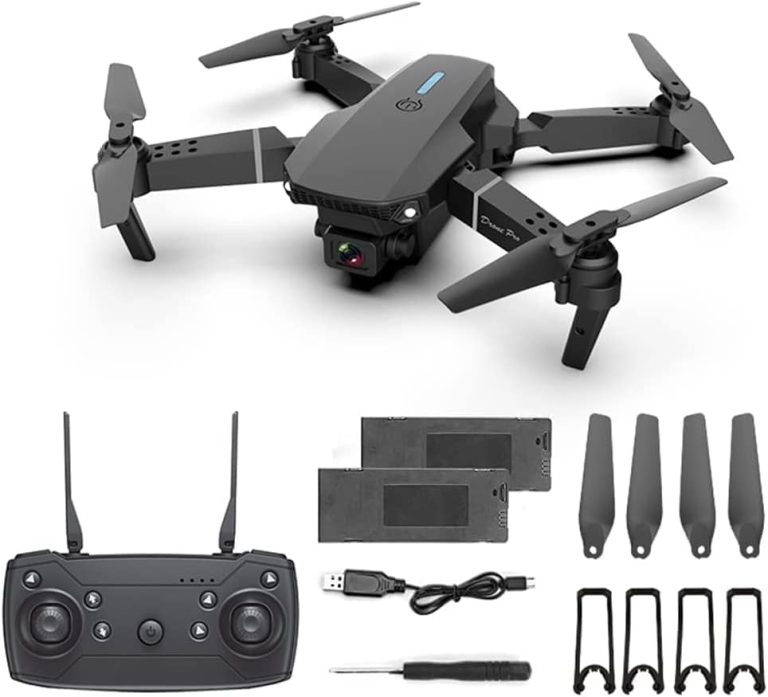 2023 Foldable Drone with 4K Dual Camera for Adults, RC Quadcopter WiFi FPV Live Video, Altitude Hold, Headless Mode, One Key Take Off for Kids or Beginners with 2 Batteries, Carrying Case19