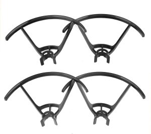 4 Pcs Drone Propeller Guards, Plastic Propeller Sheets Protectors Propeller Protector Propeller Blades Protective Guards for DJI Tello Quadcopter