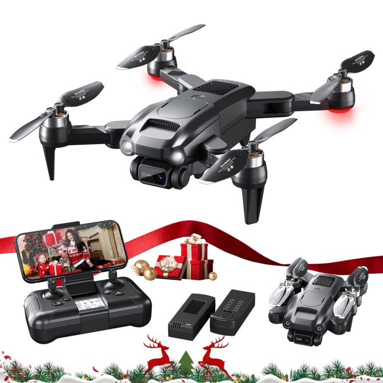 GPS Drone with 4K Camera for Adults, ROVPRO RC Quadcopter with Auto Return, Follow Me, Brushless Motor, Waypoint Fly, Altitude Hold, Headless Mode, 32 Mins Long Flight