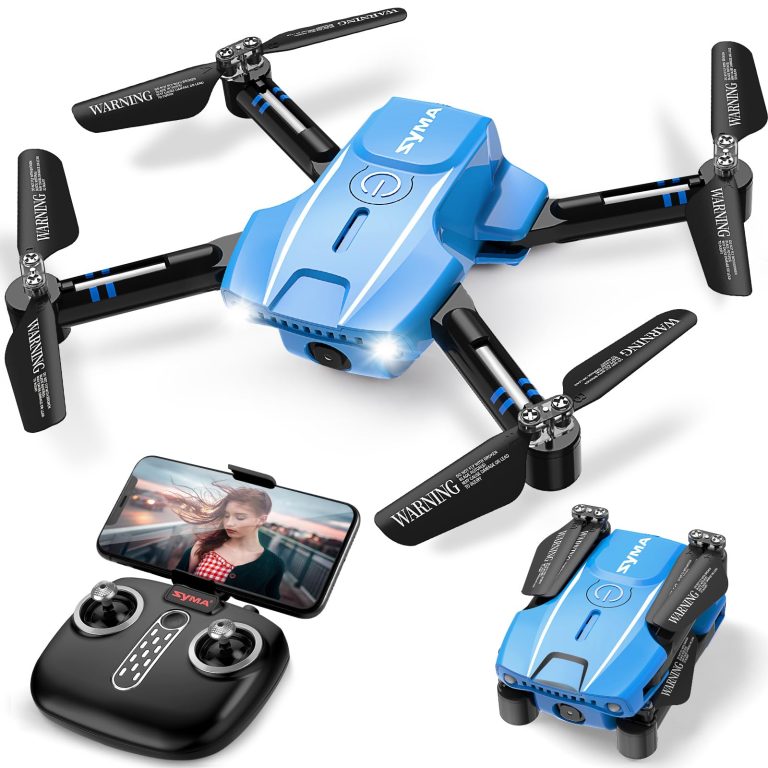 Mini Drone for Beginners, SYMA Portable Indoor Quadcopter with Altitude Hold,3D Flips,Headless Mode and Speed Switch, Easy to Fly Foldable Helicopter Plane Toy Gift for Boys Girls
