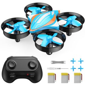 Mini Drones for Kids and Adults, ORVINA OV-18 Small Remote Control Quadcopters with 3 Batteries for Beginners Indoor, Christmas Toy Gift for Boys and Girls