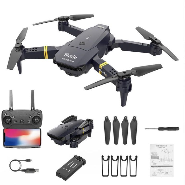 Falcon 4K Drone With Camera for Beginners, Bird Mini Drone 4K Kids, Adults, Gimbal, Stabilizer, Small, Easy To Control, Impact Resistant, Lightweight, Compact, Black