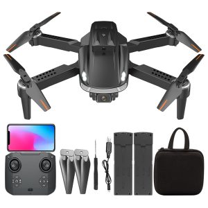 Mini Drones for Kids with 1080P FPV Camera,Obstacle Avoidance,Follow Me,BIWASE RC Quadcopter for Beginners,Remote Control Toys Gifts for Boys Girls with Altitude Hold,One Key Control,Headless Mode,3D Flips 2 Batteries