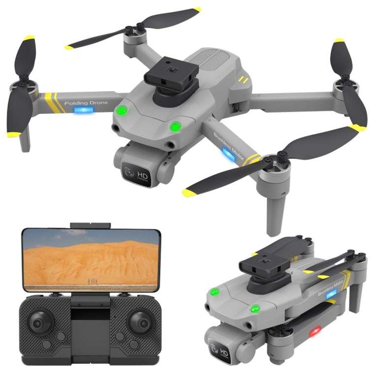 Bingchat Drones for Kids 8-12 Drone with Camera 1080P Mini Drone Kids 8 12 Drones for Adults/Beginners with Five Surfaces of Infrared Ray Obstacle Avoidance Indoor,with Two Batteries,Grey