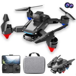 Drone with Camera-Mini Drone for Adults and Kids,Remote Control and APP Control,Smart Gesture Photography, Foldable body,With Hover Functionality,Suitable for Hiking, Camping,Parties
