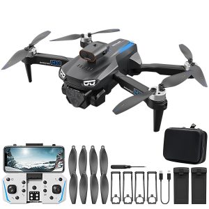 KAGEEN Drone with Camera for Adults 4K,Brushless Motor Collision Avoidance,Ideal for Beginners and kids,2 Batteries and Adjustable Camera Angle,Gifts for Kids, Adults