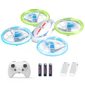 Ceiten LED Mini Drones for Kids, Remote Control Small Drone with Altitude Hold, 360° Tumbling and 360° Rotating Colorful Flight, Flying Toys for 3 4 5 6 7 8-12 Year Old Boys Girls Gifts
