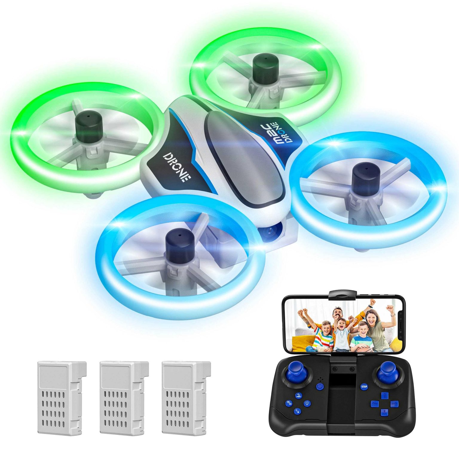 M2C Mini Drone for Kids and Beginners with Camera 1080P HD FPV RC Nano ...