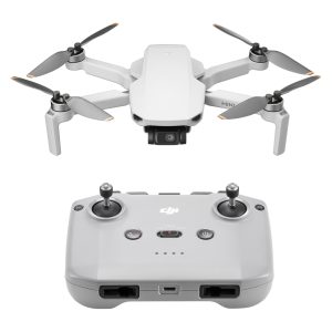DJI Mini 4K, Drone with 4K UHD Camera for Adults, Under 249 g, 3-Axis Gimbal Stabilization, 10km Video Transmission, Auto Return, Wind Resistance, 1 Battery for 31-Min Max Flight Time, Intelligent Flight