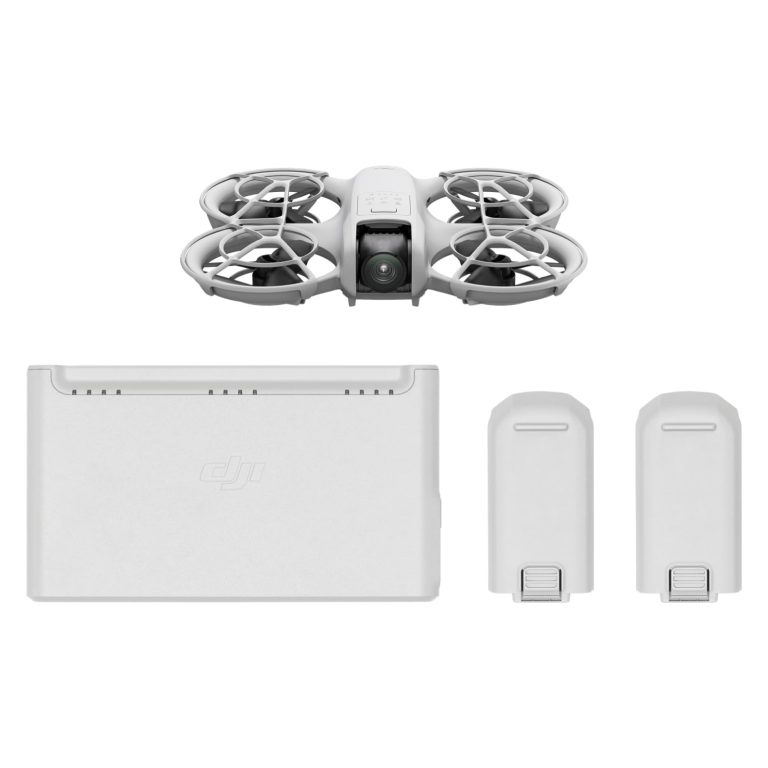 DJI Neo, Mini Drone with 4K UHD Camera for Adults, 135g Self Flying Drone that Follows You, Palm Takeoff, AI Subject Tracking, QuickShots, Stabilized Video, Built-In Propeller Guard (Controller-Free)