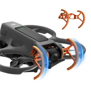 VIAVIC Lightweight Drone Carbon Fiber Propeller Guard for DJI Avata 2, 1.55Oz Drone Bumper Guards Prop Protection Kit for DJI Avata 2 Accessories, Drone Blade Protector (Propeller Guard)