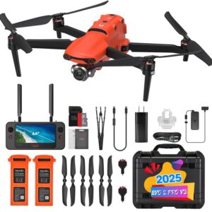 Autel Robotics EVO 2 PRO V3, Son-y 1″ CMOS Sensor & 12-Bit Image 6K HDR Video EVO II Pro V3 Rugged Bundle, Moonlight Algorithm 2.0, 40 Minutes, 15KM Transmission, 360° Obstacle, SkyLink 2.0