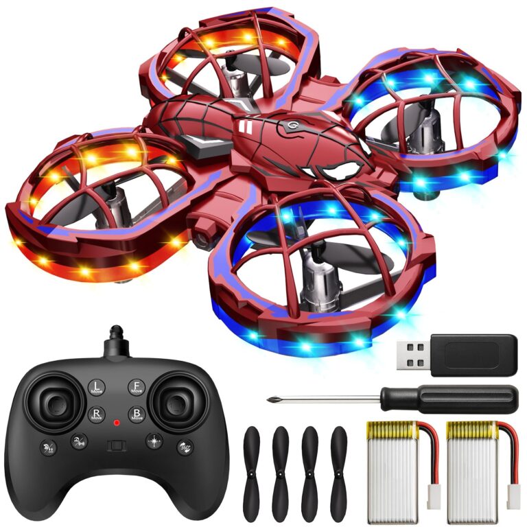 Mini Drones for Kids with Beginners, Kids Drone with Throw to Go, 3 Speeds Mode, 360° Flips, Auto Hovering, Headless Mode, Obstacle Avoidance Function, Birthday Gifts for 8+ Year Old Boys Girls