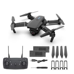 2025 Foldable Drone with 1080P Dual Camera for Adults, RC Quadcopter WiFi FPV Live Video, Altitude Hold, One Key Take Off/Land