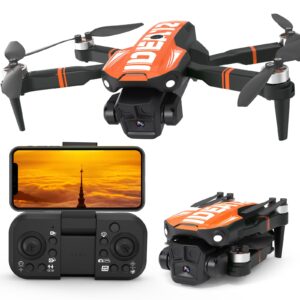 LE-IDEA GPS Drone with Camera 4k, IDEA12GPS Mini Drone with Optical Flow Positioning Brushless Motor, Camera Drones with Waypoint Flight Follow Me Headless Mode for Adults and Beginner