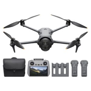 DJI Mavic 4 Pro 512GB Creator Combo with DJI RC Pro 2, Flagship Tri-Camera Drone with 100MP 4/3 CMOS Hasselblad Camera, 51-Min Max Flight Time, Three Batteries, Charging Hub, and More