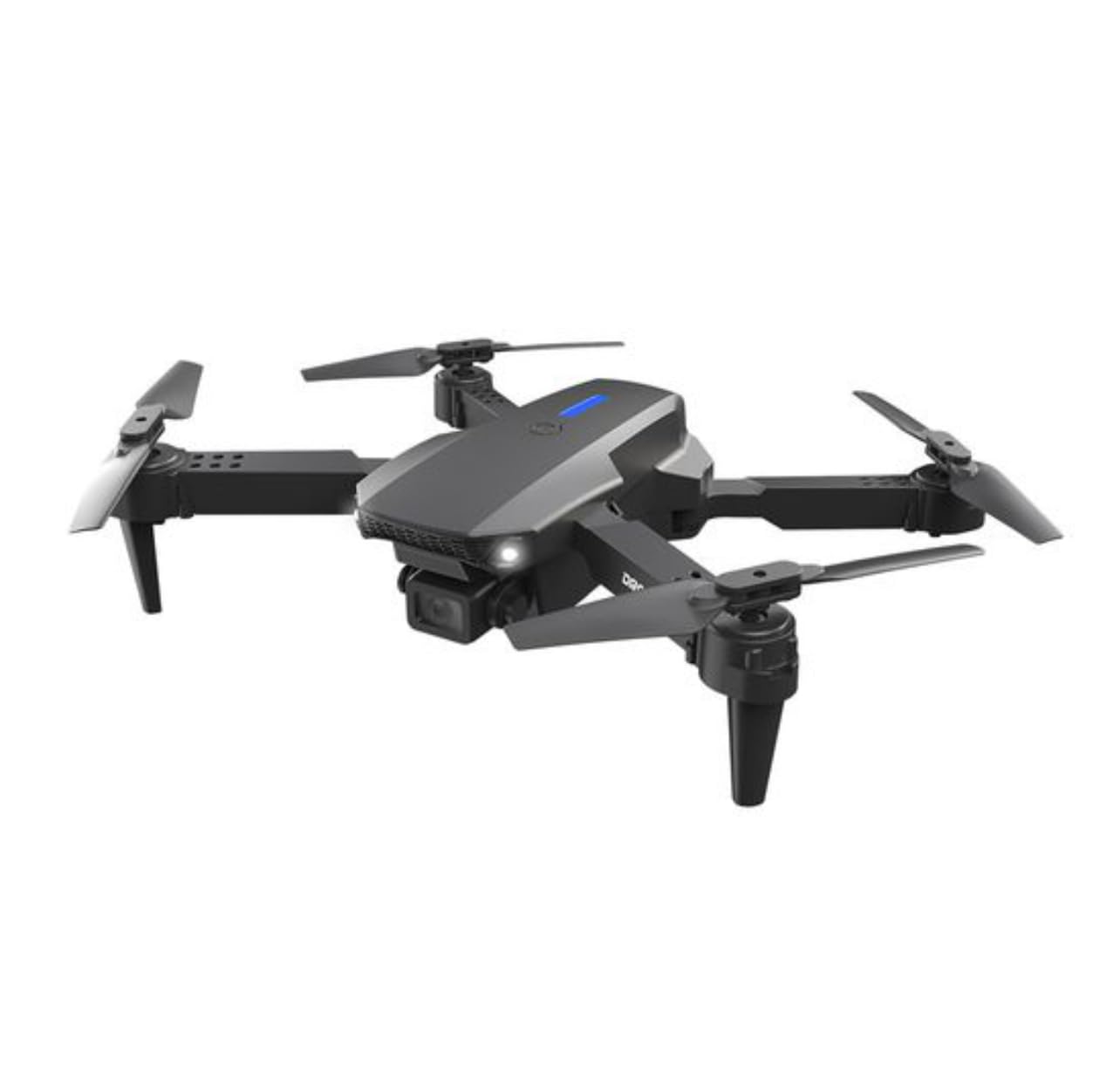 HD Dual Camera Foldable Drone with Remote Control, Storage Bag, Spare Blades, Battery and Accessories