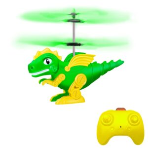 Hymaz Dinosaur Toys for Boys 5 6 7 8-12 Years Old, Flying Ball Toy Remote Control Helicoper Kids Mini Drone for Indoor Outdoor Games, Boys Christmas Birthday Gifts Stocking Stuffers for Kids Beginner