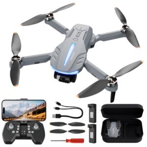 FERIETELF GPS Drone with 4K Camera for Adults - B16 Under 250g, Brushless Motor, Lightweight and Foldable RC Quadcopter for Beginners Toys Birthday Present, 50 Mins Long Flight