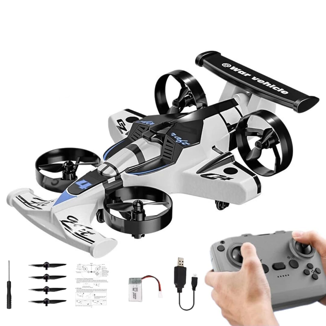 Remote Control Flying Car, Foam Material, Capable Of 360° Flips, Easy To Control, Suitable For Children, Adults And Beginners, Remote Control Drone, Remote Control Airplane Toy Boys' Birthday Gift Toy