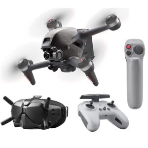 DJI CP.FP.00000001.01 FPV Combo Drone with Remote Control and V2 Goggles (Renewed) Bundle with DJI FPV Motion Controller