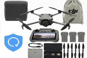 DJI Mini 5 Pro Fly More Combo with DJI RC 2, Drone with 4K Video, 36 Mins Flight Time, 3 Batteries Bundle with 12 DJI NY Pouch, 1 year NYC Care Plan and more